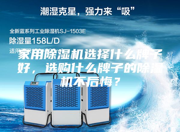 家用除湿机选择什么牌子好,选购什么牌子的除湿机不后悔?