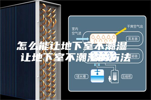 怎么能让地下室不潮湿 让地下室不潮湿的方法