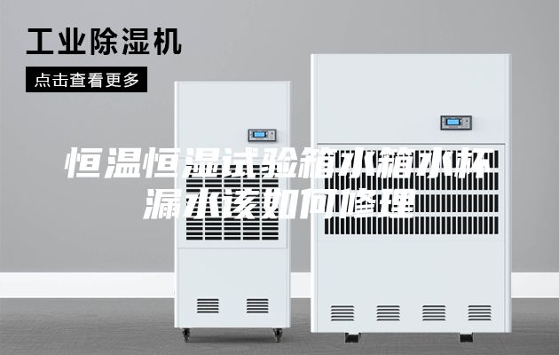 恒温恒湿试验箱水箱水杯漏水该如何修理