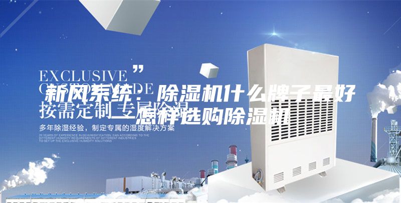 新风系统：除湿机什么牌子最好—怎样选购除湿机