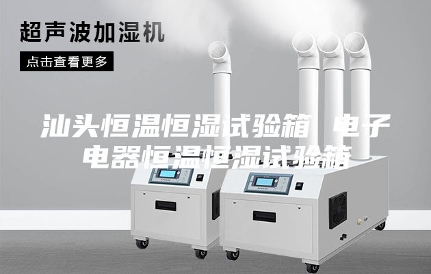 汕头恒温恒湿试验箱 电子电器恒温恒湿试验箱