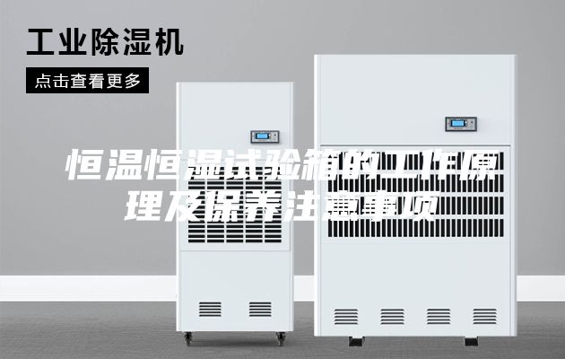 恒温恒湿试验箱的工作原理及保养注意事项