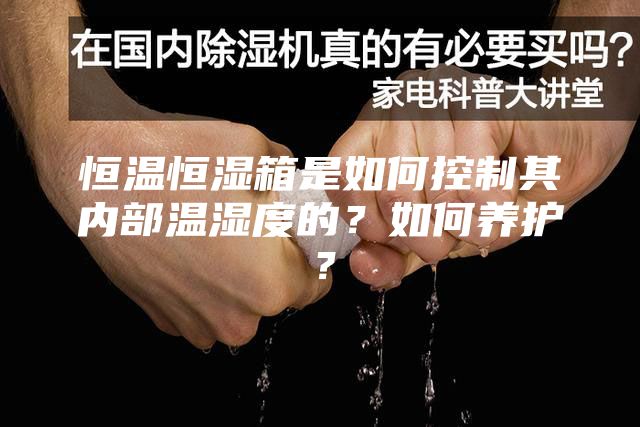 恒温恒湿箱是如何控制其内部温湿度的？如何养护？