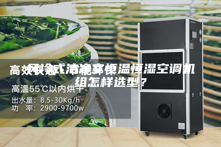 风冷式洁净室恒温恒湿空调机组怎样选型？