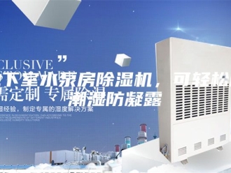 行业新闻地下室水泵房除湿机，可轻松防潮湿防凝露