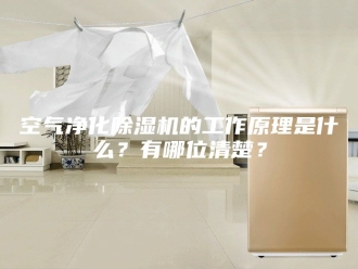 行业新闻空气净化除湿机的工作原理是什么？有哪位清楚？