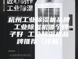 行业新闻杭州工业除湿机品牌 工业除湿机哪个牌子好 工业除湿机品牌推荐【详解】