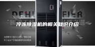 冷冻除湿机的相关知识介绍