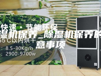 企业新闻除湿机保养_除湿机保养的注意事项