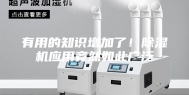有用的知识增加了！除湿机应用竟然如此广泛