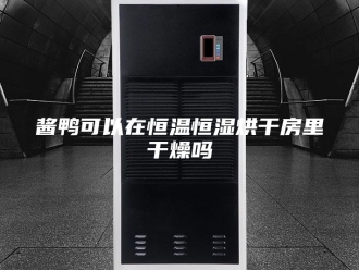 常见问题酱鸭可以在恒温恒湿烘干房里干燥吗