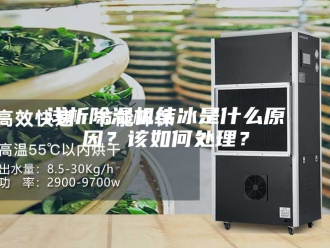 行业新闻浅析除湿机结冰是什么原因？该如何处理？