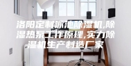 洛阳定制泳池除湿机,除湿热泵工作原理,实力除湿机生产制造厂家