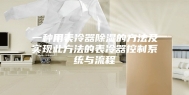 一种用表冷器除湿的方法及实现此方法的表冷器控制系统与流程