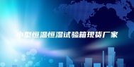 小型恒温恒湿试验箱现货厂家