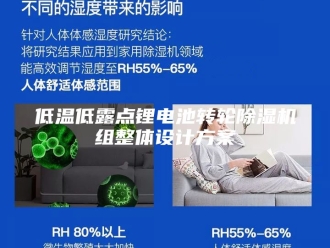 常见问题低温低露点锂电池转轮除湿机组整体设计方案