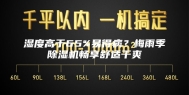 湿度高于65%易得病？梅雨季除湿机畅享舒适干爽