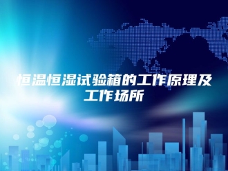 常见问题恒温恒湿试验箱的工作原理及工作场所