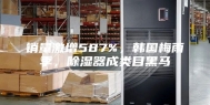 销量激增587%，韩国梅雨季，除湿器成类目黑马