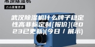 武汉除湿机什么牌子稳定性高非标定制[报价](2023已更新)(今日／展示)