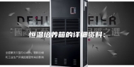 恒温培养箱的详细资料：