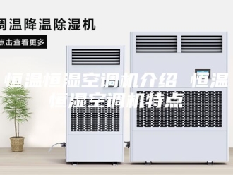 常见问题恒温恒湿空调机介绍 恒温恒湿空调机特点