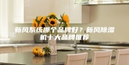 新风系统哪个品牌好？新风除湿机十大品牌推荐
