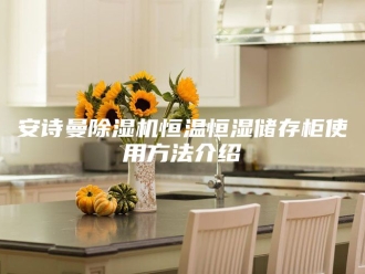 企业新闻安诗曼除湿机恒温恒湿储存柜使用方法介绍
