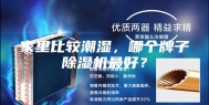 家里比较潮湿，哪个牌子除湿机最好？