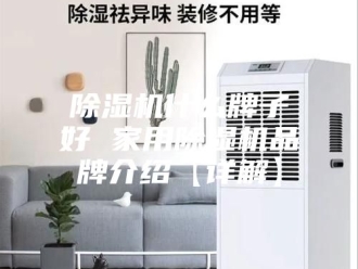 企业新闻除湿机什么牌子好 家用除湿机品牌介绍【详解】