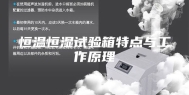 恒温恒湿试验箱特点与工作原理