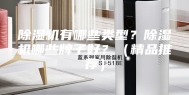 除湿机有哪些类型？除湿机哪些牌子好？（精品推荐）