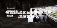 恒温恒湿实验室的恒温恒湿器是什么