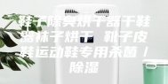 鞋子除臭烘干器干鞋器袜子烘干 靴子皮鞋运动鞋专用杀菌／除湿