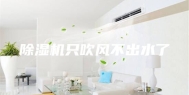 除湿机只吹风不出水了