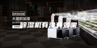 除湿机有没有效果