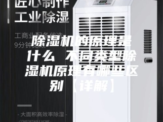 企业新闻除湿机的原理是什么 不同类型除湿机原理有哪些区别【详解】