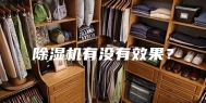 除湿机有没有效果？