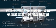 泳池专用热泵型除湿机 安诗曼泳池三集一体除湿热泵机组特点