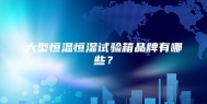大型恒温恒湿试验箱品牌有哪些？