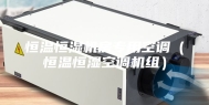 恒温恒湿机房专用空调（恒温恒湿空调机组）