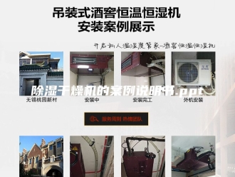 企业新闻除湿干燥机的案例说明书.ppt