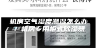 机房空气湿度潮湿怎么办？机房专用柜式除湿器