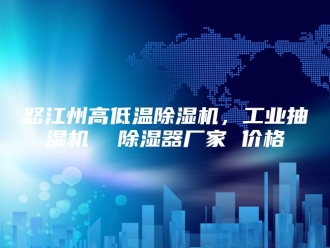 企业新闻怒江州高低温除湿机，工业抽湿机  除湿器厂家 价格