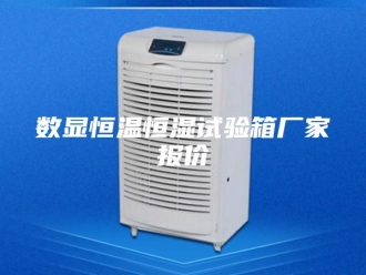 常见问题数显恒温恒湿试验箱厂家报价