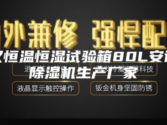 企业新闻武汉恒温恒湿试验箱80L安诗曼除湿机生产厂家