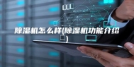 除湿机怎么样(除湿机功能介绍)