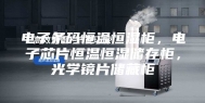 电子条码恒温恒湿柜，电子芯片恒温恒湿储存柜，光学镜片储藏柜