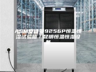 企业新闻ASM安诗曼9256P恒温恒湿试验箱／昆明恒温恒湿设备
