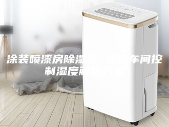 行业新闻涂装喷漆房除湿机 喷漆车间控制湿度解决方案